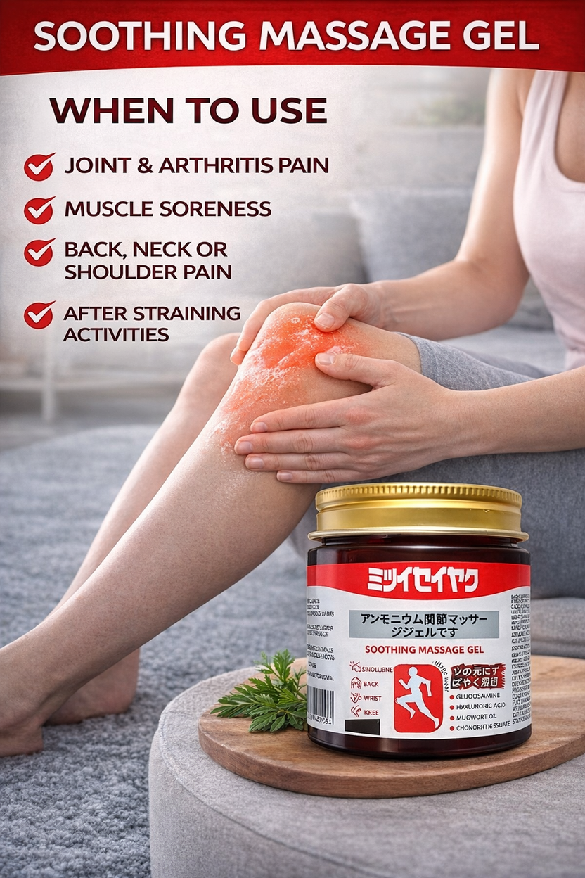 Japanese Massage Gel for Joint & Muscle Pain Relief (BUY 1 GET 1)