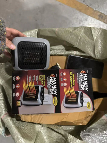 Compact Room Heater 400W - Ultra-Silent & Energy-Efficient Winter Warmth